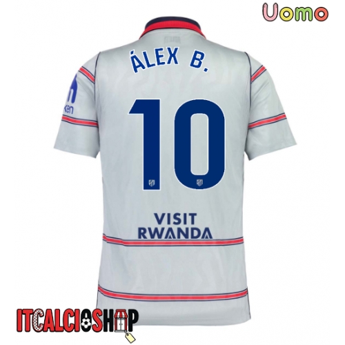Atletico Madrid Alex Baena #10 Terza Maglia 2026-27 Manica Corta